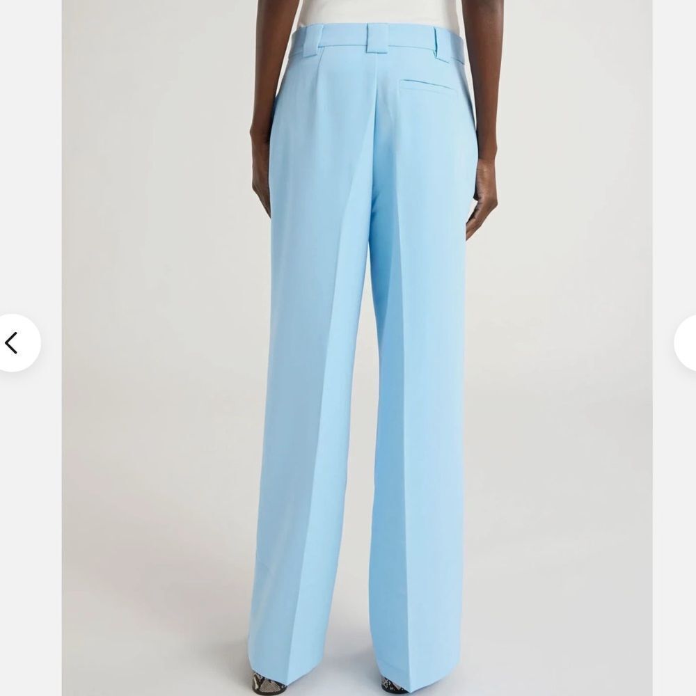 NWT Scoop Wide Leg Trousers Women's Pants Sz 10 Cirrus Blue - Picture 3 of 7